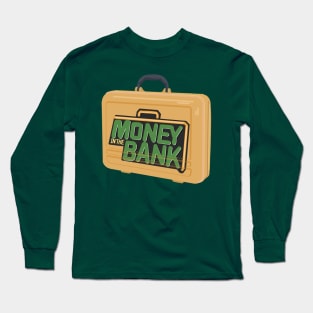 Money in the Bank Briefcase Long Sleeve T-Shirt